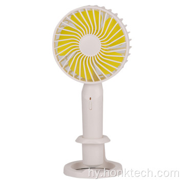 Նոր Ձեռքի OEM Mini Fan շարժական վերալիցքավորվող